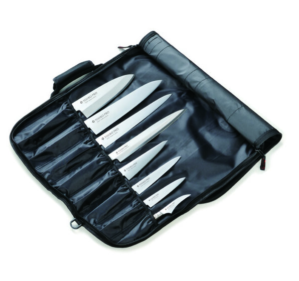 Tojiro Borsa da Chef 8 posti con tracolla